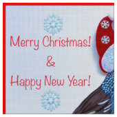 Santa Quail Stoff (Nahaufnahme)