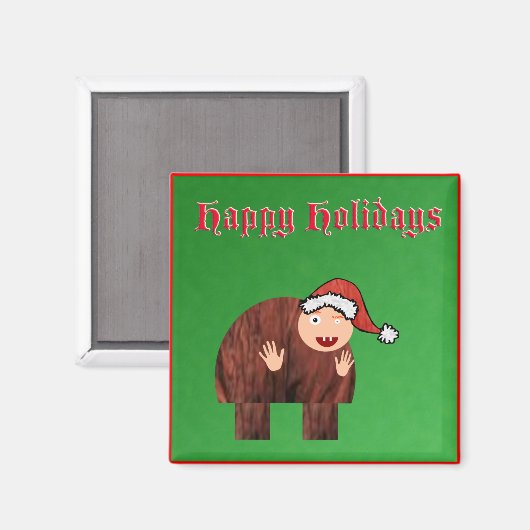 Santa Quasimodo Magnet (Vorderseite/Rückseite)