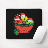 Santa Ramen Cats Anime Christmas Weihnachten Weihn Mousepad (Mit Mouse)