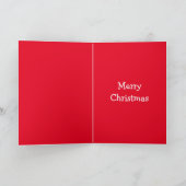 Santa Rat Christmas Card Karte (Innenseite)