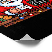 Santa Rebooting Support s Tech Meme Poster (Ecke)