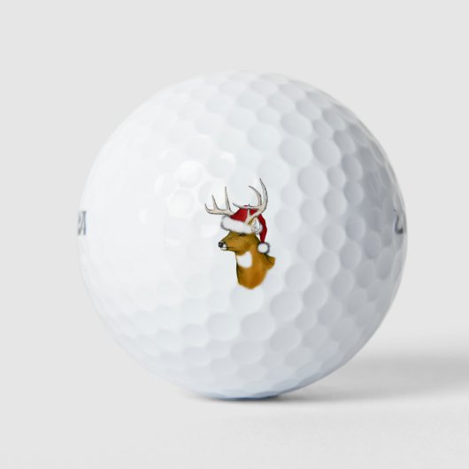 Santa Reh Golfball (Vorderseite)