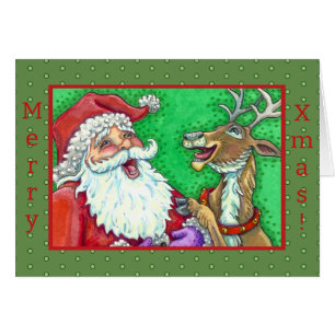 SANTA & REINDEER KNOCK KNOCK JOKES Verse