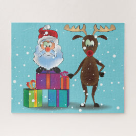Santa & Reindeer Puzzle