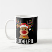 Santa Reindeer Rudolph Xmas Group Costume  Kaffeetasse (Links)
