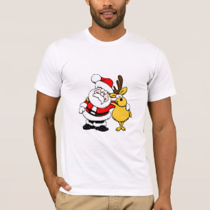 Santa & Reindeer T - Shirt