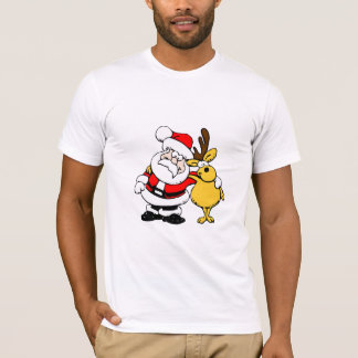 Santa & Reindeer T - Shirt