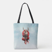 Santa Reindeer Warrior – Holiday Battle Edition Tasche (Rückseite)