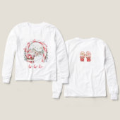 Santa Reindeers Weihnachten (Design Vorderseite & Rückseite)