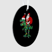Santa Reitbaum Rex Ornament (Vorderseite)