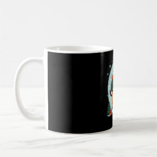 Santa Reitet Rentier Siamese Katze Weihnachtsbaum Kaffeetasse