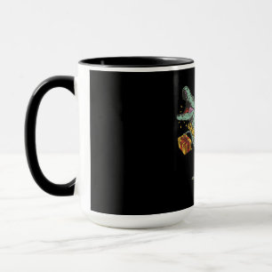 Santa reitet Trex - Frohes Trexmas Tasse