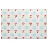 Santa-Rentiergewebe Stoff (Fat Quarter (45,7 x 55,9 cm))