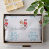 Santa-Rentierpapier Seidenpapier (Geschenk)
