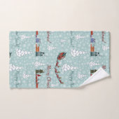 Santa-Rentierteam Badhandtuch Set (Handtuch)