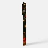 Santa Ribbon Cat iPhone 15 Pro Max Case iPhone Hülle (Linke Seite)