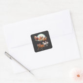 Santa Ricardo Ristorante da Valentino Quadratischer Aufkleber (Umschlag)