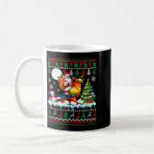 Santa Riding Reindeer Sun Conure Sweater Xmas Tree Kaffeetasse (Links)