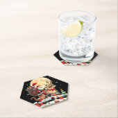 Santa Riding Rentier Siamese Weihnachtsbaum L Untersetzer (Vor Ort)