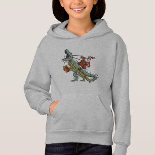 Santa Riding Trex - Frohe Trexmas Hoodie