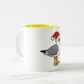 Santa Ring Zweifarbige Tasse (Vorderseite Links)