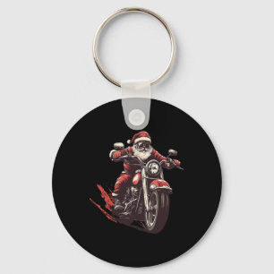 Santa Rite a Motorrad Motorrad Lover X Schlüsselanhänger