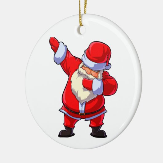 Santa Rock Keramik Ornament (Links)