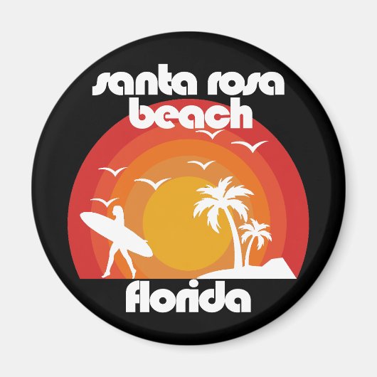 Santa Rosa Beach, Florida Magnet (Vorne)