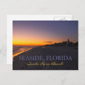 Santa Rosa Beach, Florida Postkarte (Vorne/Hinten)