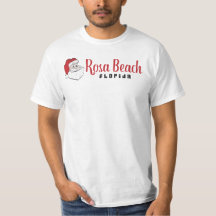 Santa Rosa Beach Florida (Santa Claus) T - Shirt