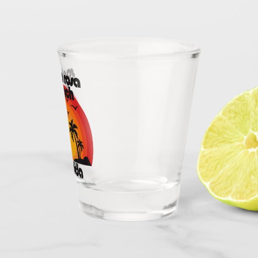 Santa Rosa Beach, Florida Schnapsglas (Rechts)