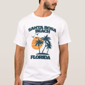 Santa Rosa Beach Florida T-Shirt (Vorderseite)