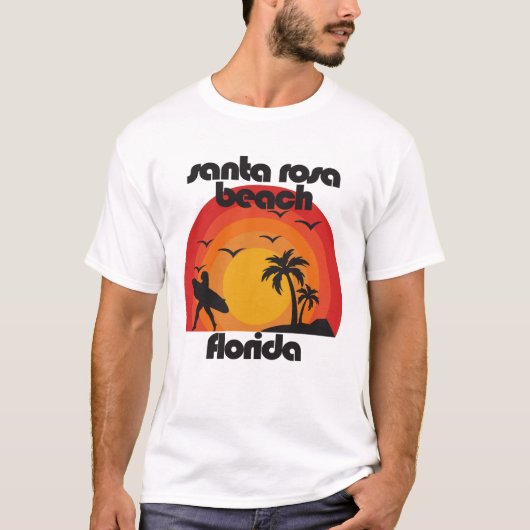 Santa Rosa Beach, Florida T-Shirt (Vorderseite)