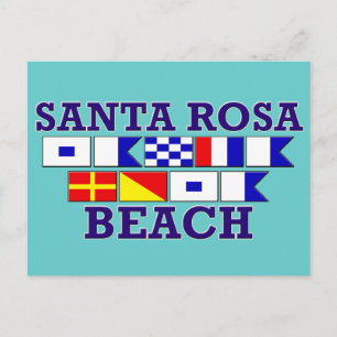 Santa Rosa Beach Postcard Postkarte