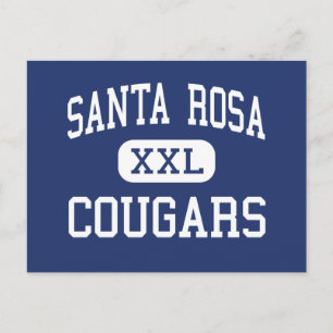 Santa Rosa Cougars Middle Santa Rosa Postkarte
