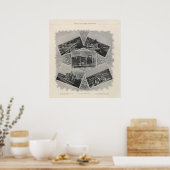 Santa Rosa, Kalifornien 6 Poster (Küche)