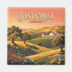 Santa Rosa Kalifornien Magnet