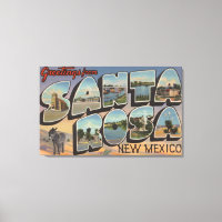 Santa Rosa, New Mexico - Große Briefmarkenszenen