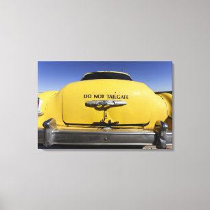 Santa Rosa, New Mexiko, Vereinigte Staaten. Altes Leinwanddruck