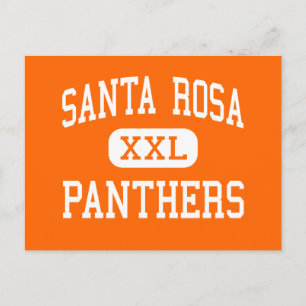 Santa Rosa - Panthers - Hoch - Santa Rosa Postkarte