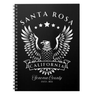 Santa Rosa Sonoma Landkreis Kalifornien Vintager A Notizblock