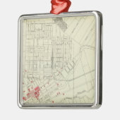 Santa Rosa, Teile zerstört durch Erdbeben Ornament Aus Metall (Links)