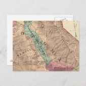Santa Rosa, Vallejo und Sonoma Townships Postkarte (Vorne/Hinten)