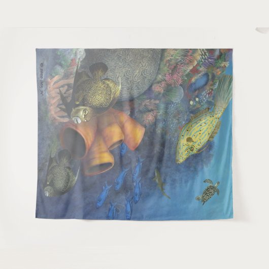 Santa Rosa Wall 2 Kunstwerke Wandteppich (Vorderseite (Horizontal))