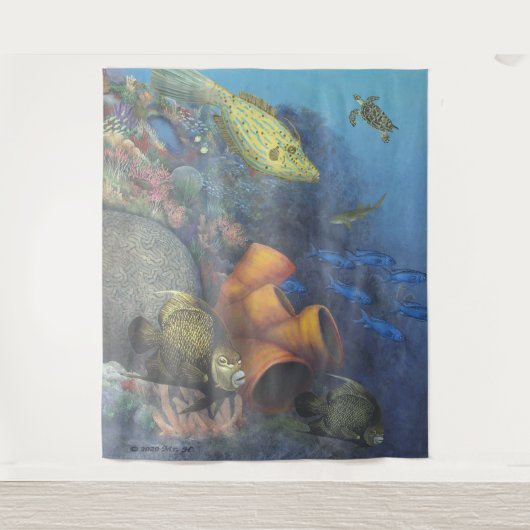 Santa Rosa Wall 2 Kunstwerke Wandteppich (Vorderseite)