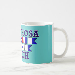 Santa- Rosastrand-Tasse Kaffeetasse