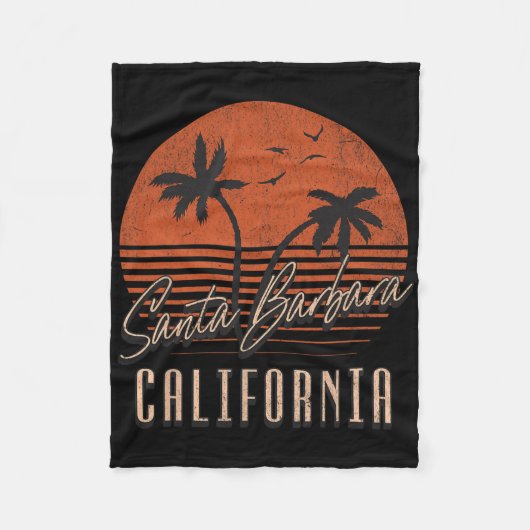 Santa Rra _3  Fleecedecke (Vorderseite)