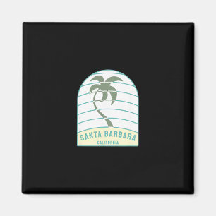 Santa Rra Strand Kalifornien Palme Ca Urlaub Magnet
