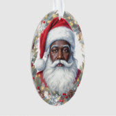 Santa Rücksendeetikett Ornament (Vorderseite)
