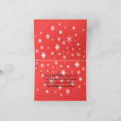 Santa & Rudolph Frohe Weihnachten (Innenseite)